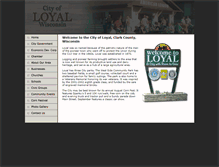 Tablet Screenshot of loyalwi.com